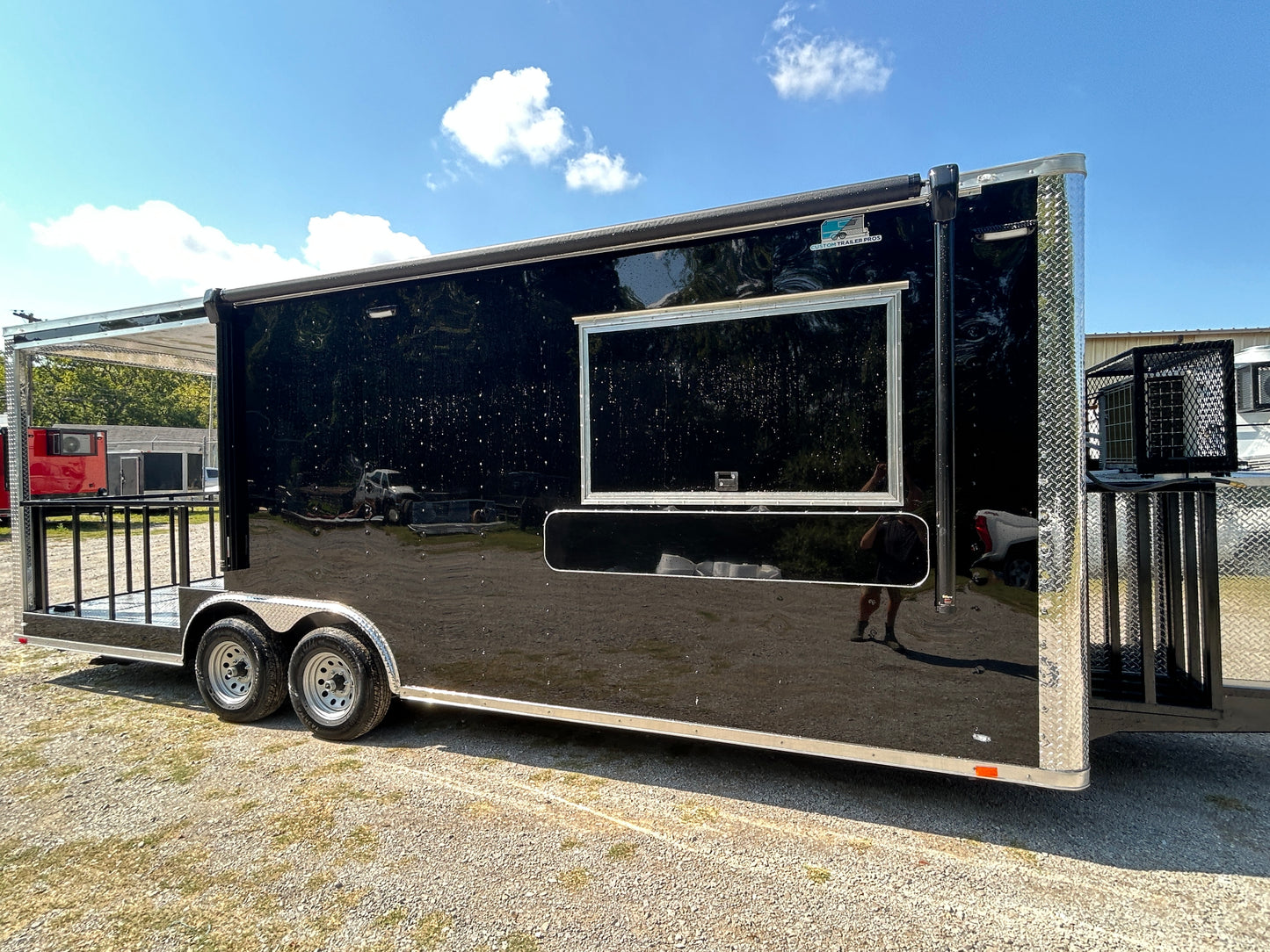 *In Stock! 8.5x24 Equipped BBQ Trailer