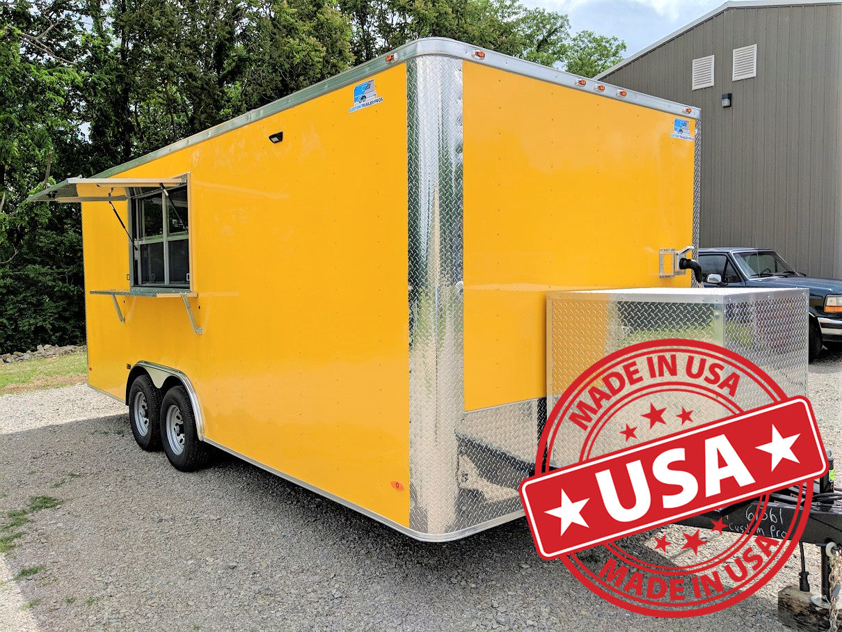8.5x20 Equipped Concession Trailer