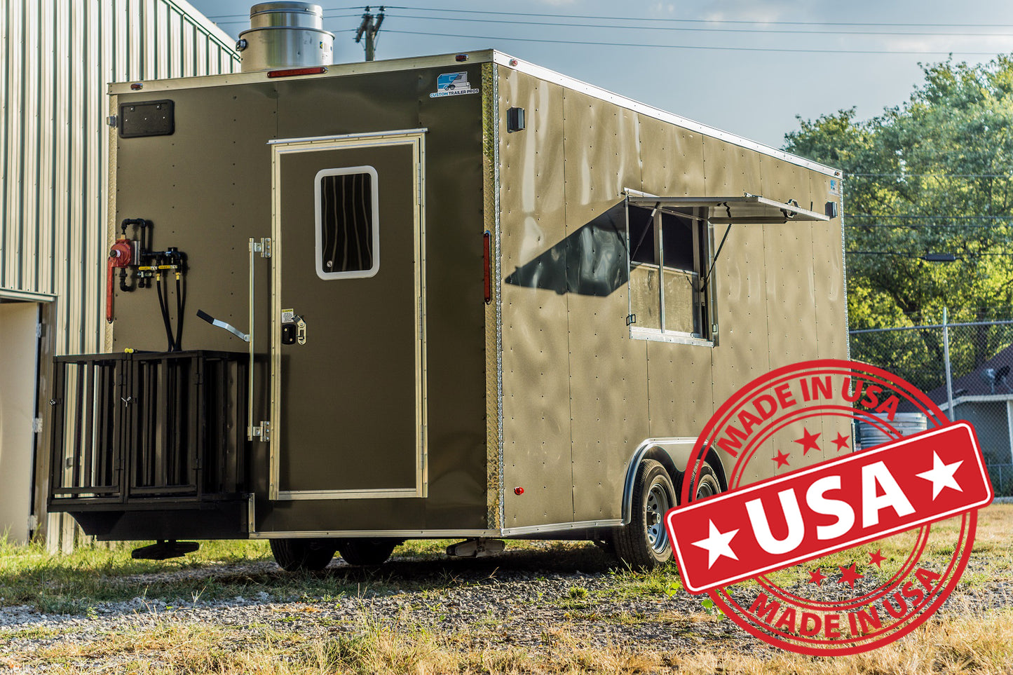 8.5x22 Equipped ConcessionTrailer