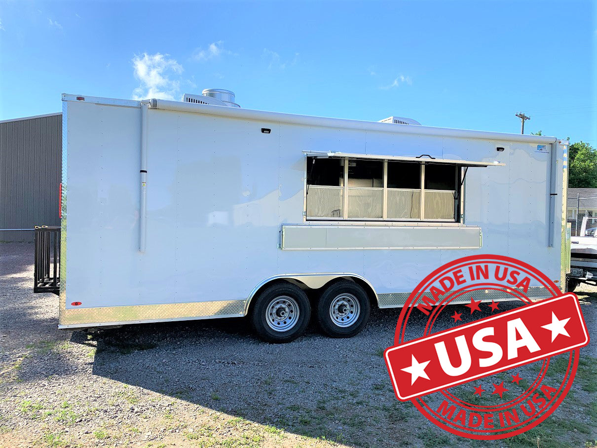 8.5x24 Equipped Concession Trailer
