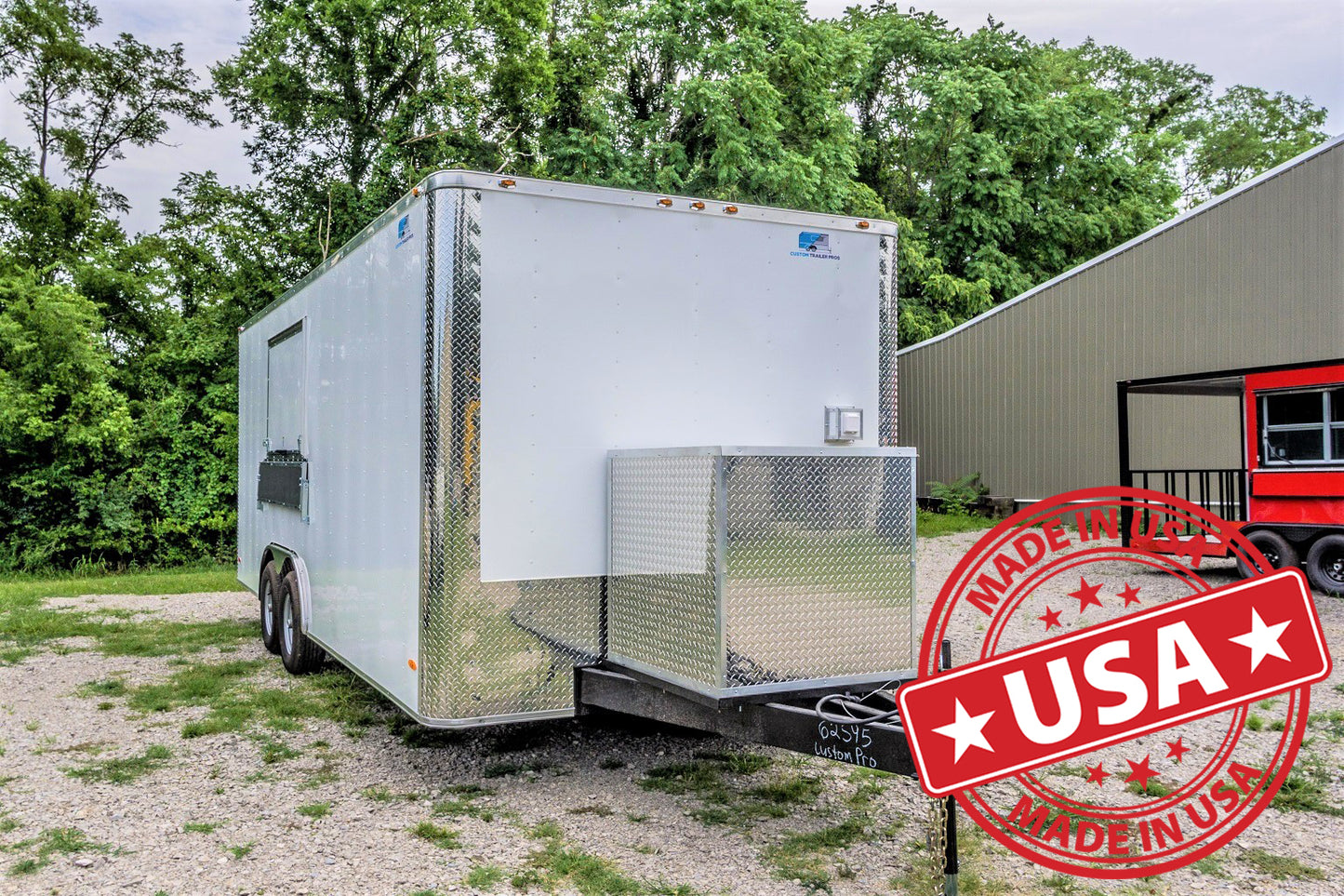 8.5x20 Equipped Concession Trailer