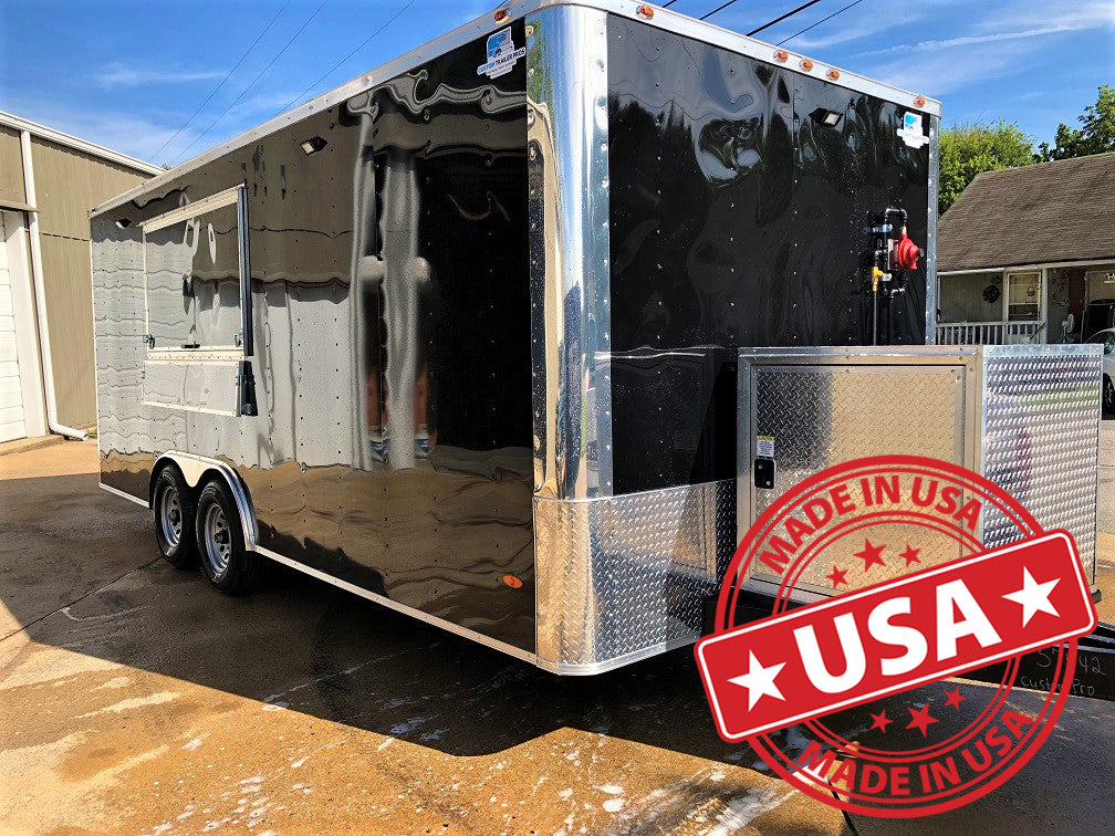 8.5x20 Equipped Concession Trailer