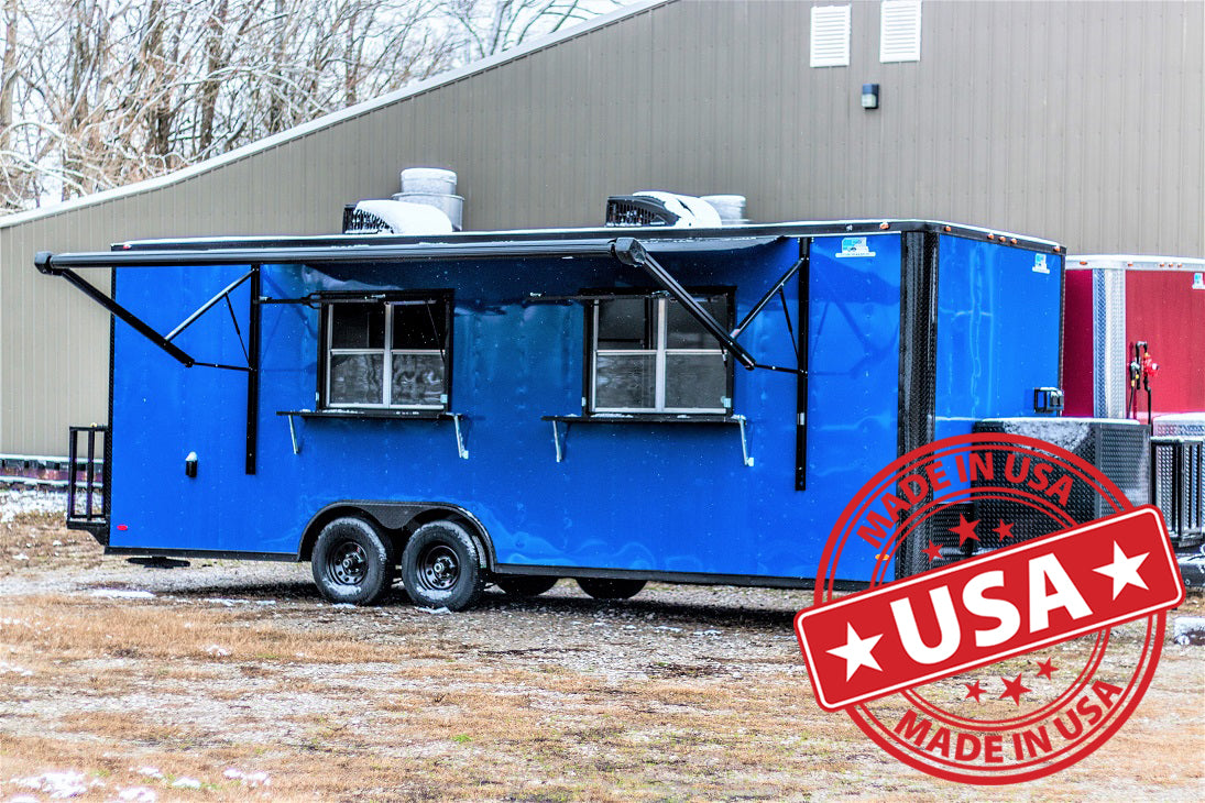 8.5x24 Equipped Food Trailer