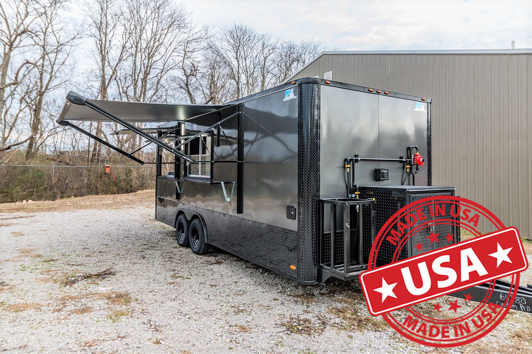 8.5x22 BBQ Trailer - Loaded!