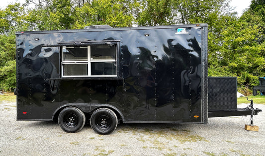 Available Now! 8.5x16 Equipped Food Trailer