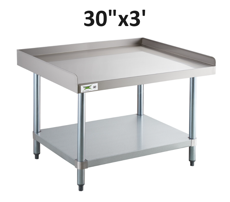 SS Equipment Stands - Choose Your Width!