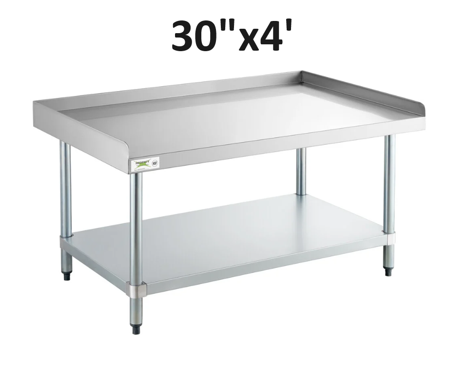 SS Equipment Stands - Choose Your Width!