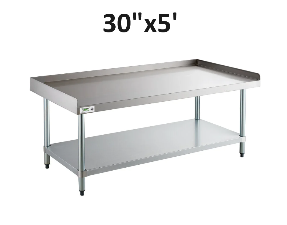 SS Equipment Stands - Choose Your Width!