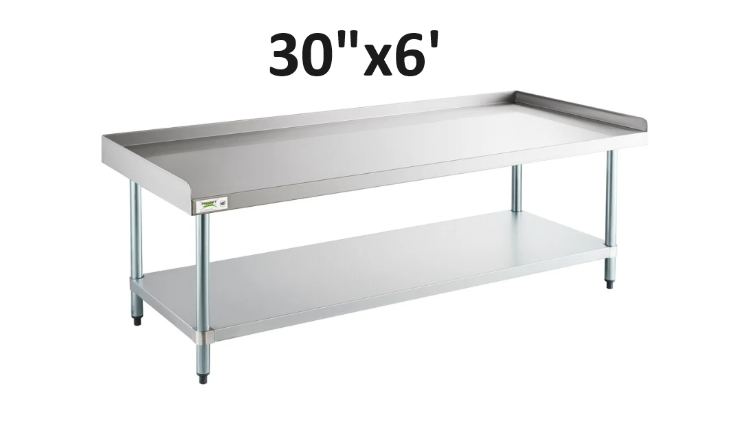 SS Equipment Stands - Choose Your Width!