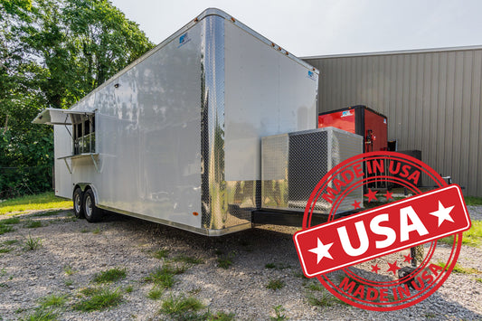 8.5x26 Equipped Food Trailer
