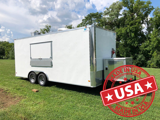 8.5x20 Equipped Pizza Trailer