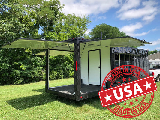 8.5x24' Black-Out BBQ Trailer For Sale