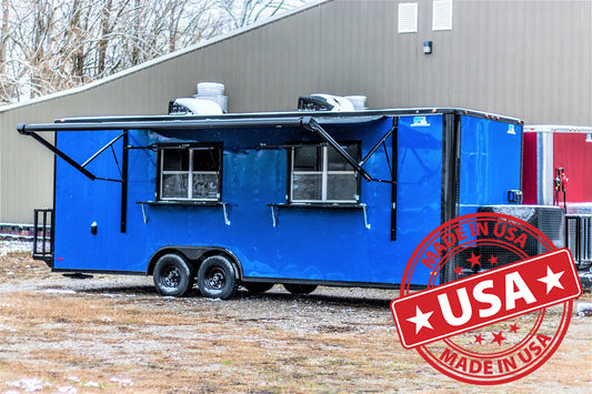 8.5x24 Equipped Food Trailer