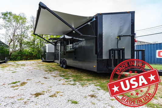 8.5x26 BBQ Trailer