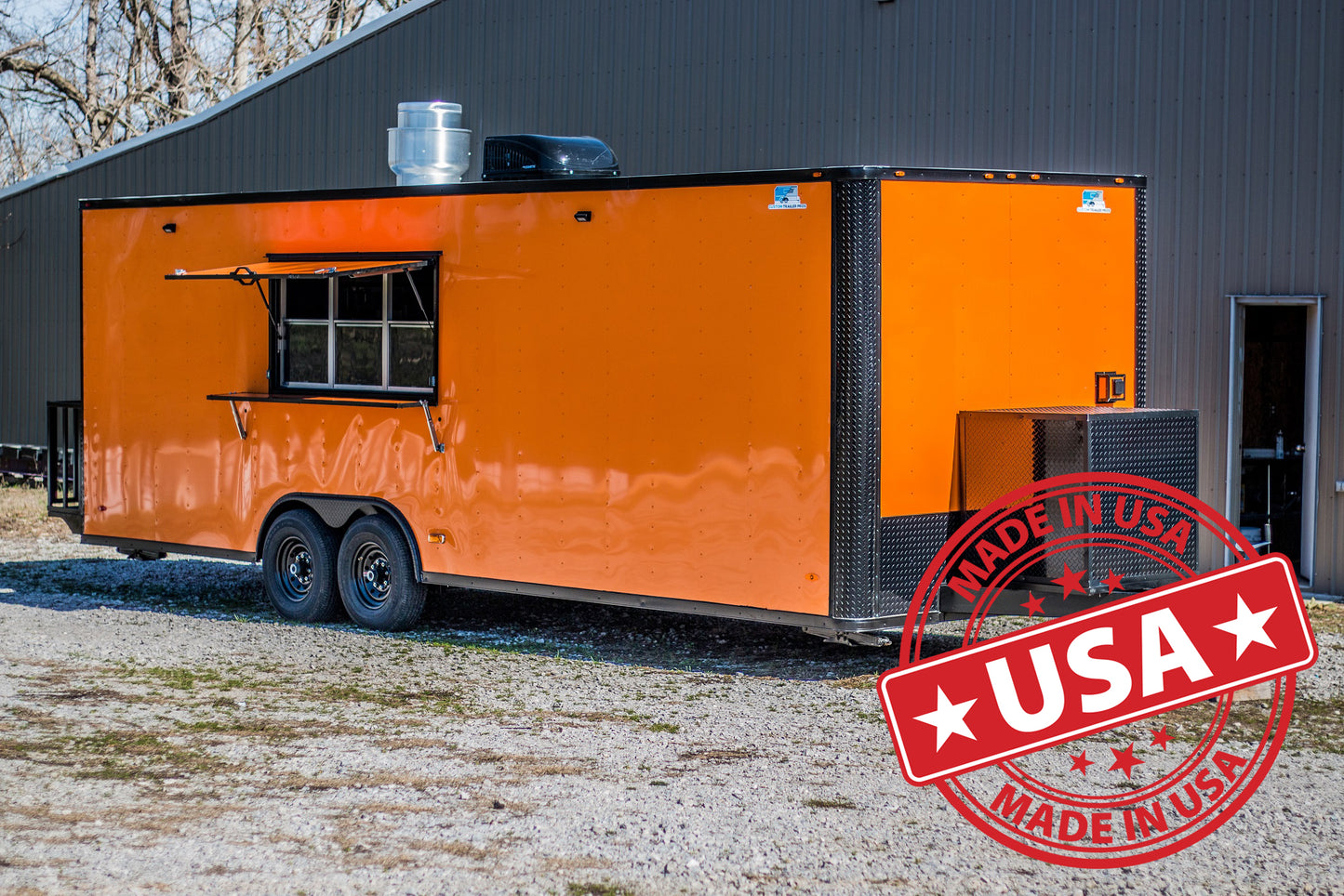 8.5x26 Equipped Food Trailer