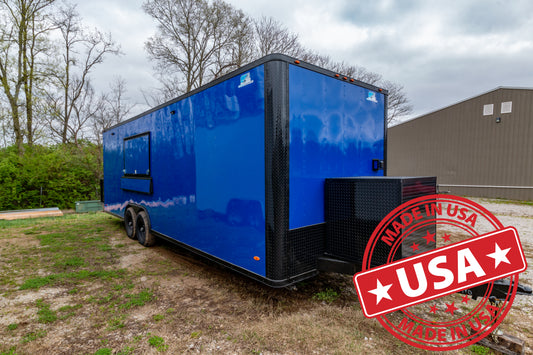 8.5x26 Equipped Food Trailer